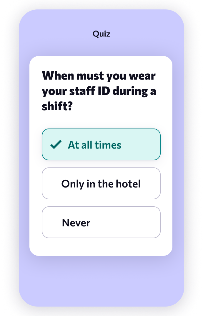 Quiz slide Quiz slide